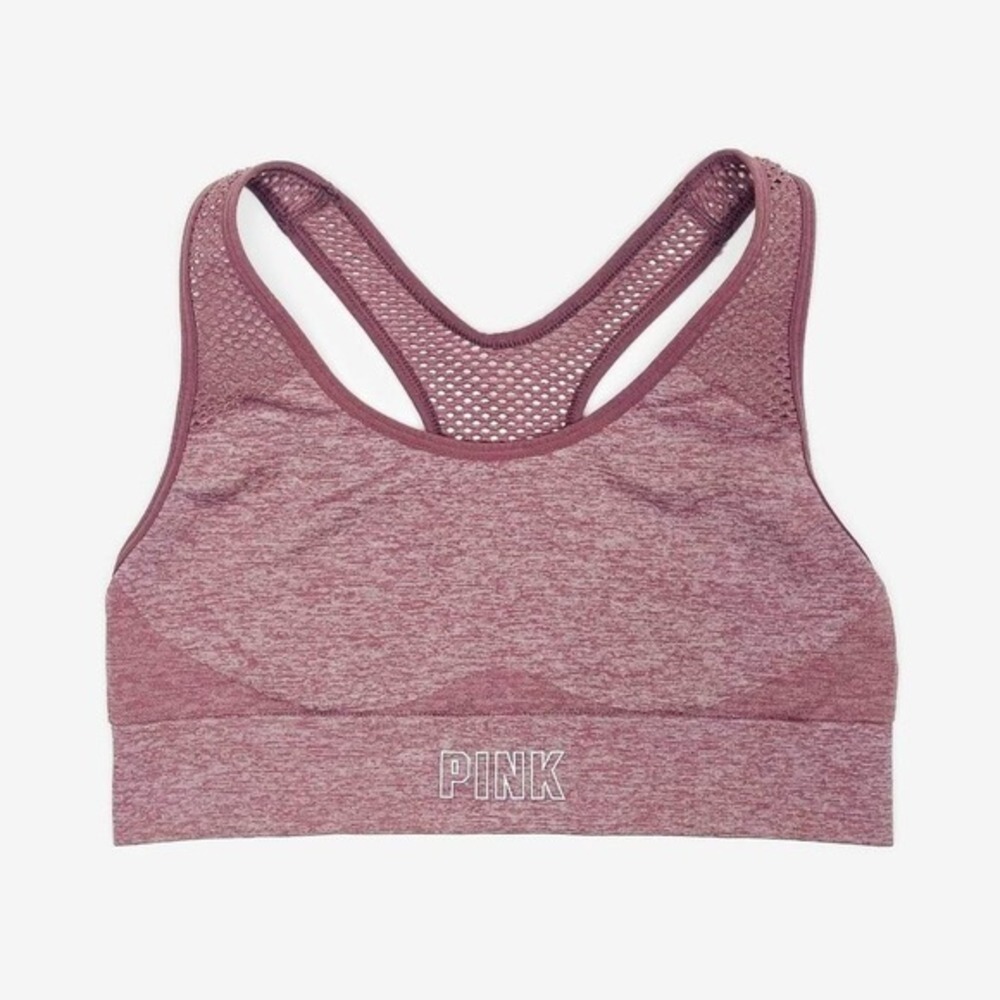 PINK Victoria' Secret Seamless Sports Bra Size S Activewear Gym Yoga Workout